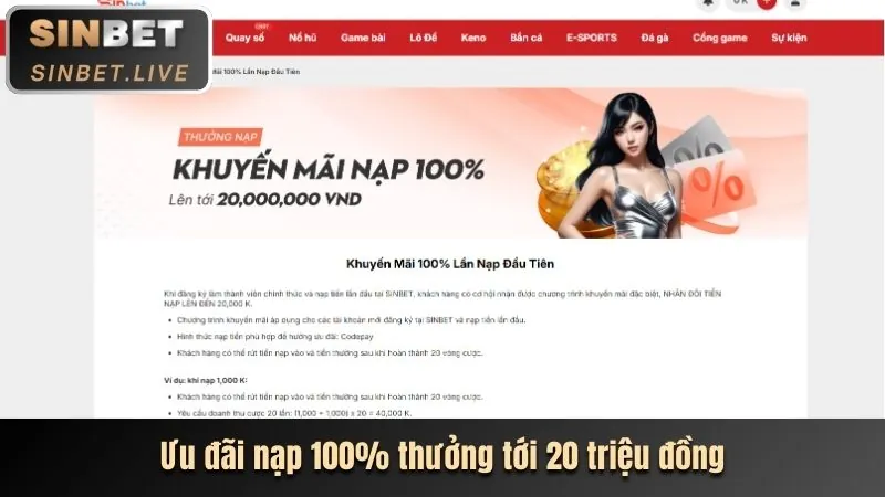 Thưởng Chào Mừng Ứng Dụng 997bet